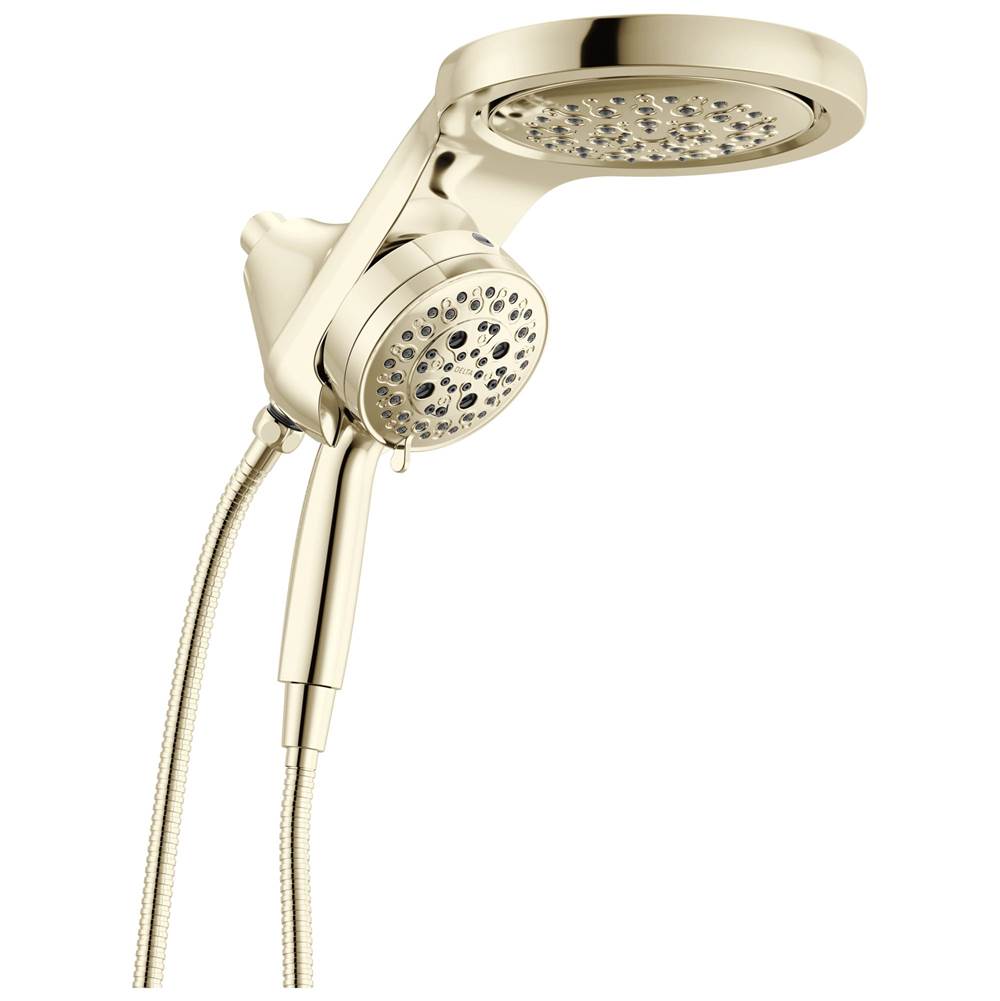 Delta Faucet - Universal Showering Components 6-Setting HydroRain with ProCleanE - Lumicoat® Polished Nickel