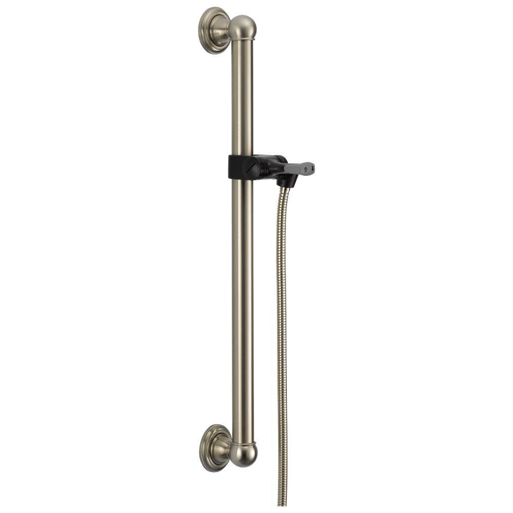 Universal Showering Components Adjustable Slide Bar/Grab Bar Assembly