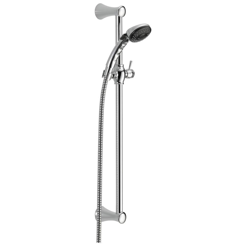Delta Faucet - Universal Showering Components FundamentalsE 2-Setting Slide Bar Hand Shower - Chrome