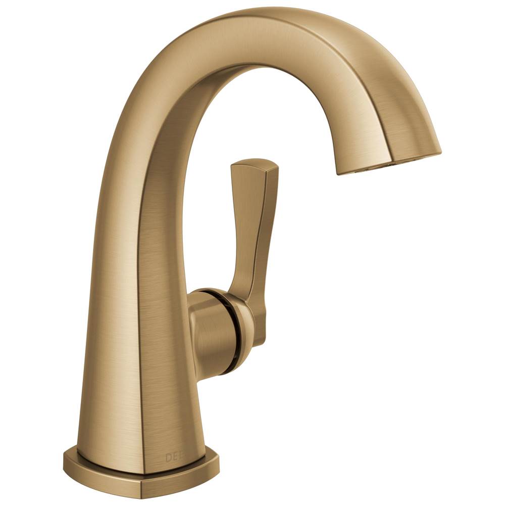 Delta Faucet - Stryke Single Handle Bathroom Faucet - Lumicoat Champagne Bronze