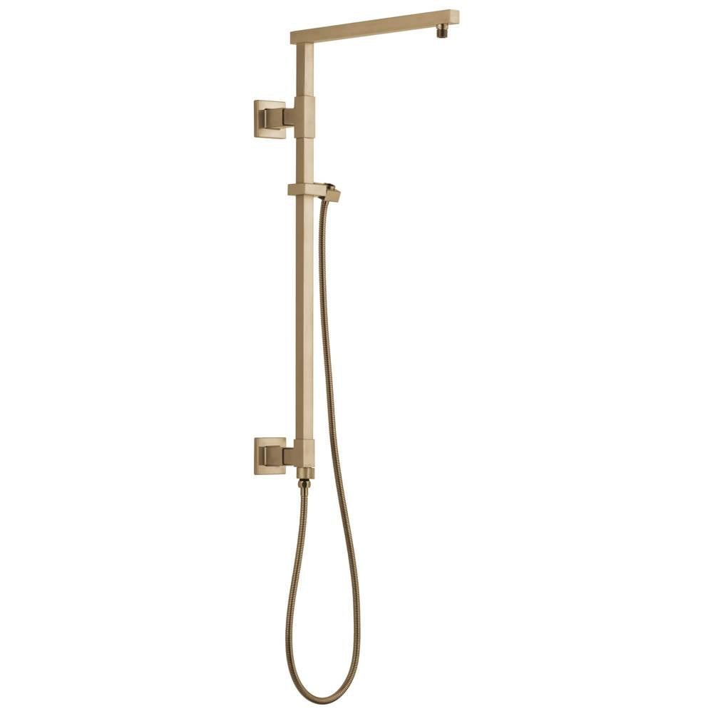 Delta Faucet - Universal Showering Components Emerge 26'' Angular Shower Column - Lumicoat® Champagne Bronze