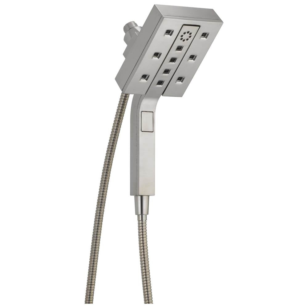 Delta Faucet - Universal Showering Components H2OKineticIn2ition 4-Setting Two-in-One Shower - Lumicoat® Stainless