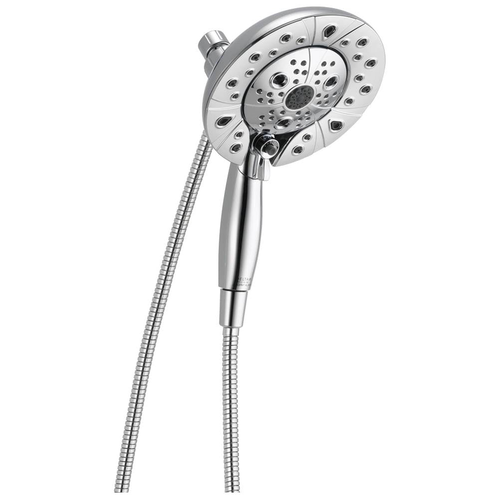 Delta Faucet - Universal Showering Components H2OKineticIn2ition 5-Setting Two-in-One Shower - Lumicoat® Chrome