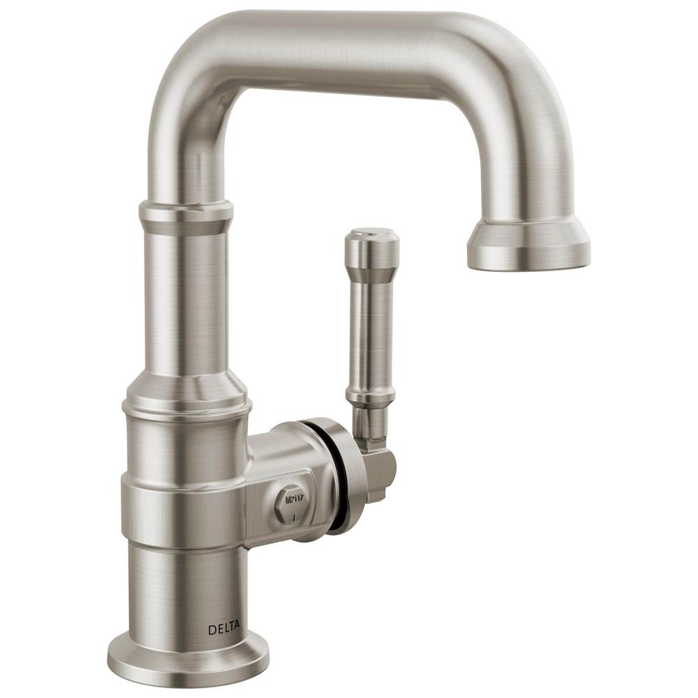 Delta Faucet - BroderickE Single Handle Bathroom Faucet - Lumicoat® Stainless