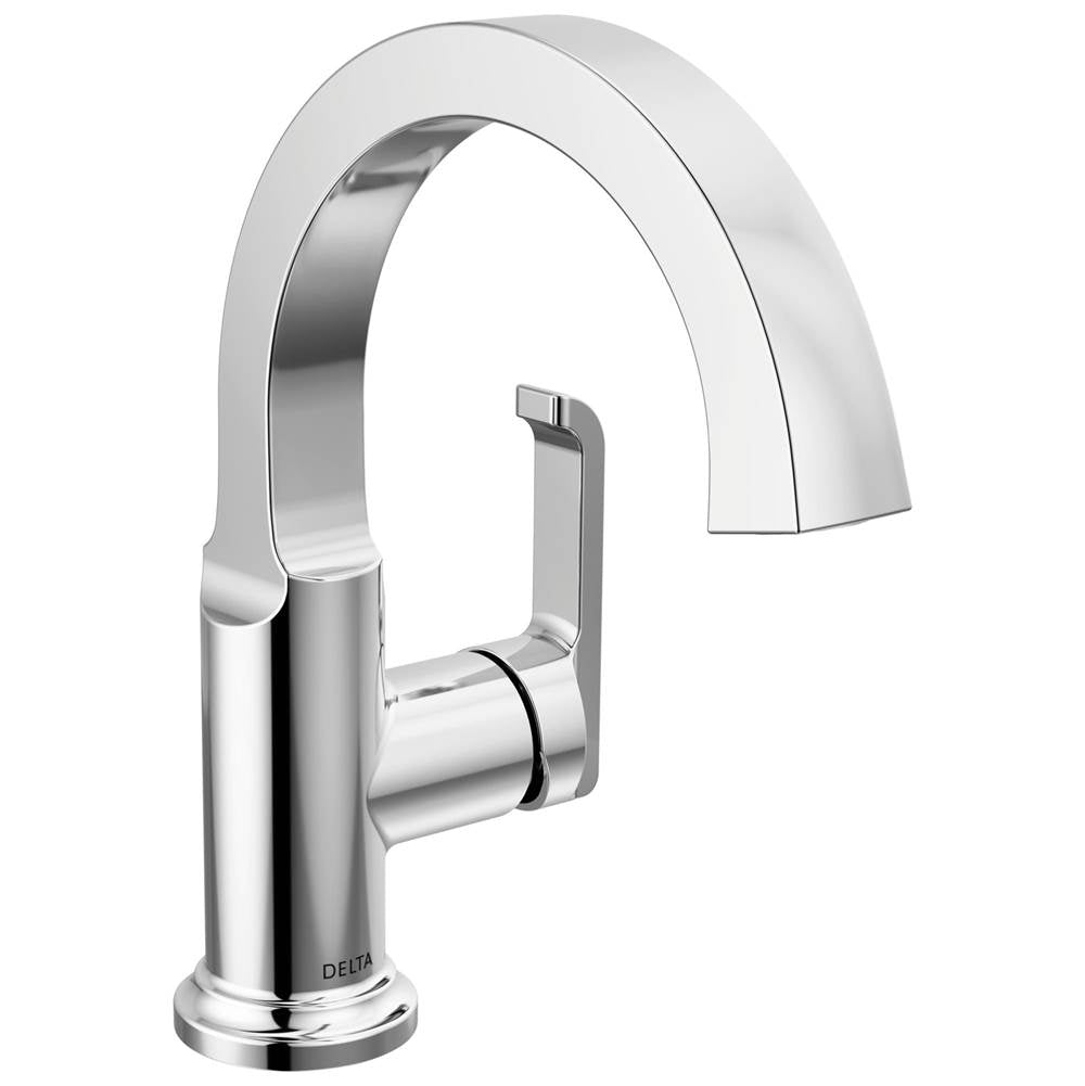 Delta Faucet - TetraE Single Handle Bathroom Faucet - Lumicoat® Chrome