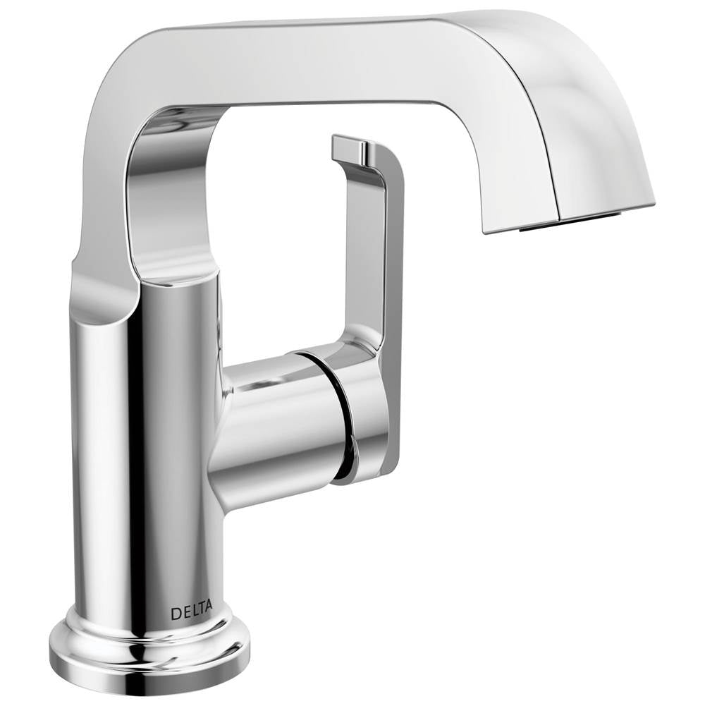 Delta Faucet - TetraE Single Handle Bathroom Faucet - Lumicoat® Chrome