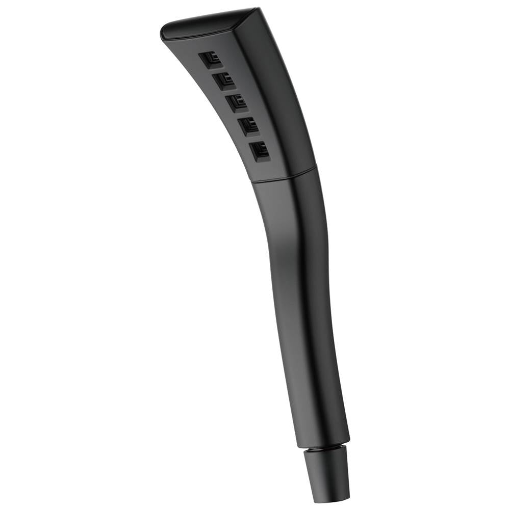 Delta Faucet - Universal Showering Components Single-Setting H2Okinetic Hand Shower - Matte Black