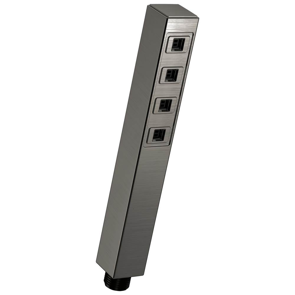 Delta Faucet - Universal Showering Components H2Okinetic Single-Setting Hand Shower - Lumicoat® Black Stainless