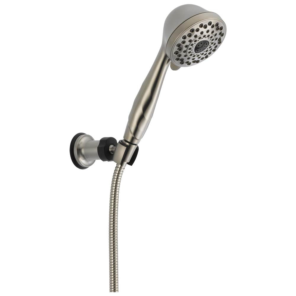 Delta Faucet - Universal Showering Components Premium 7-Setting Adjustable Wall Mount Hand Shower - Stainless