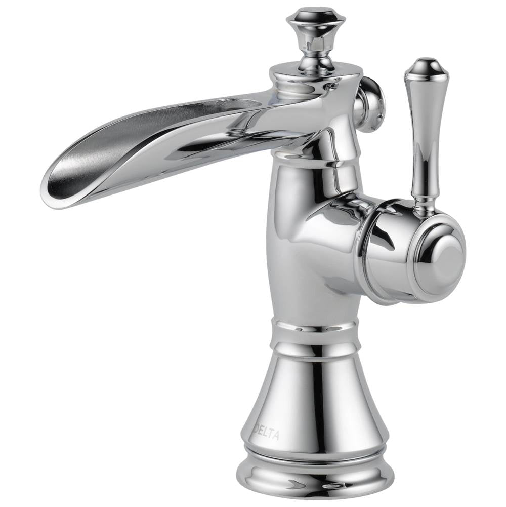 Delta Faucet - CassidyE Single Handle Channel Bathroom Faucet - Chrome