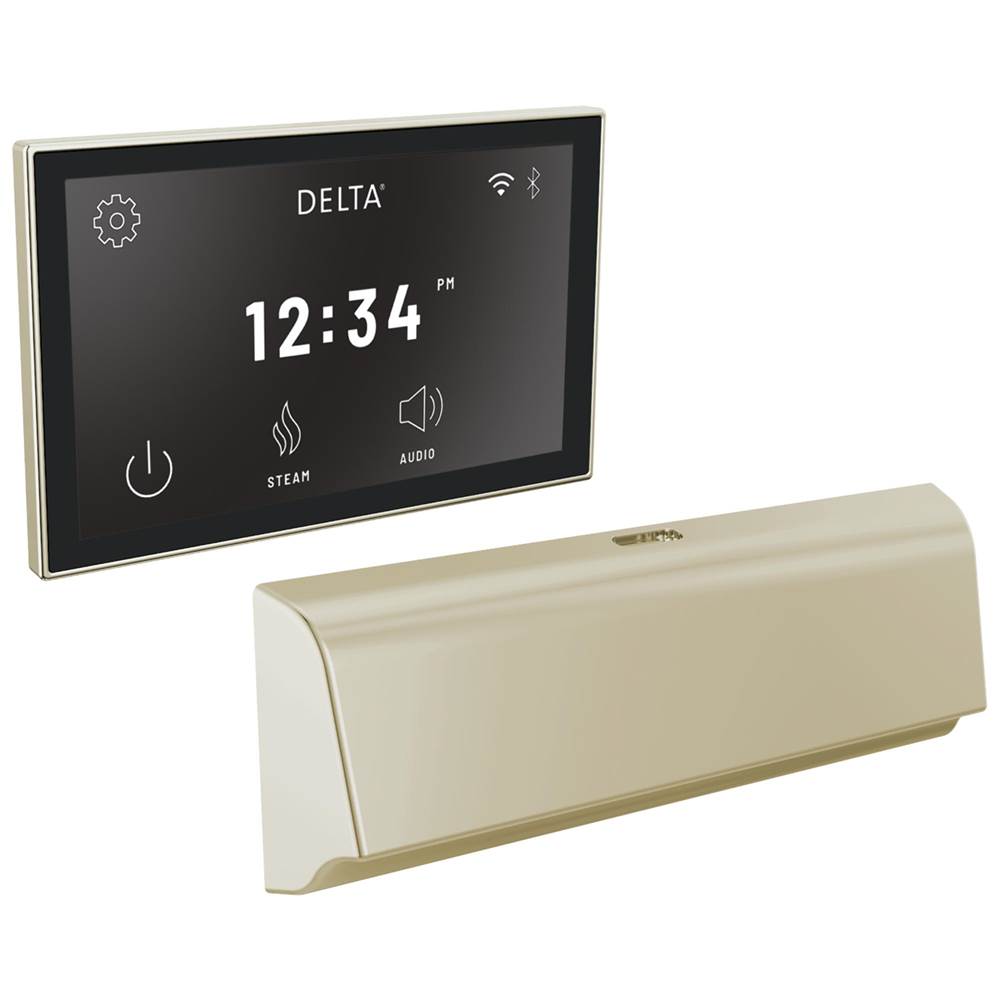 Delta Faucet - Universal Showering Components Unilateral Digital Steam Package - Lumicoat® Polished Nickel