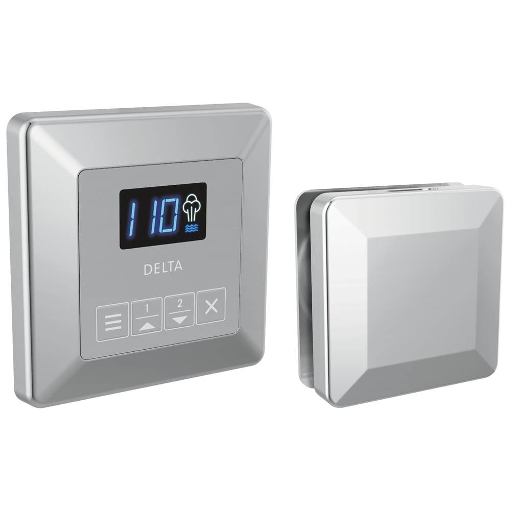 Delta Faucet - Universal Showering Components Square Steam Package - Lumicoat® Chrome