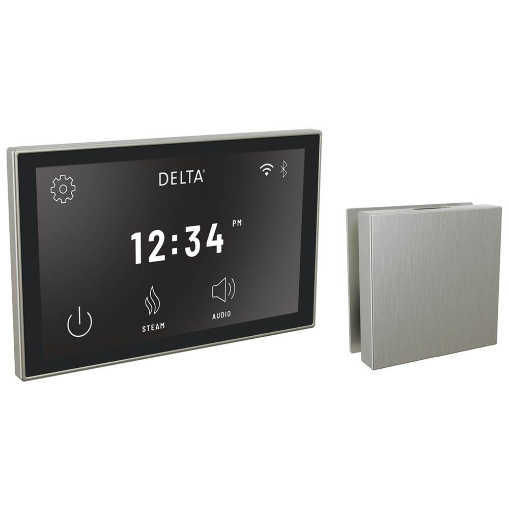 Delta Faucet - Universal Showering Components Square Digital Steam Package - Lumicoat® Stainless