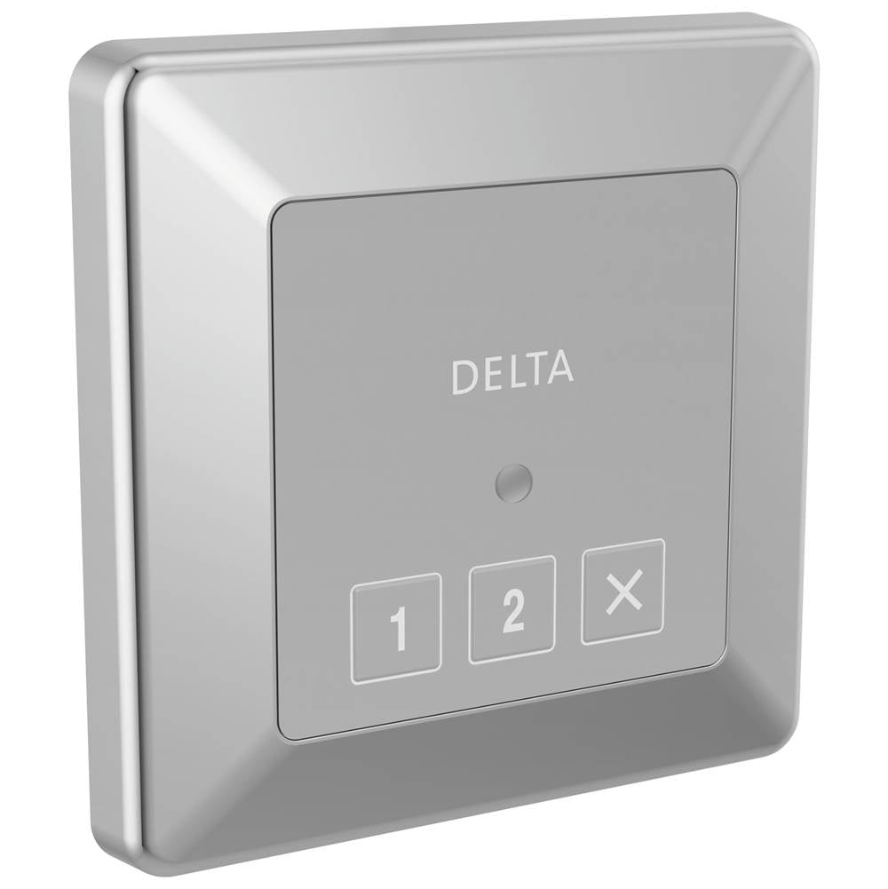 Delta Faucet - Universal Showering Components Square Exterior Steam Control - Lumicoat® Chrome
