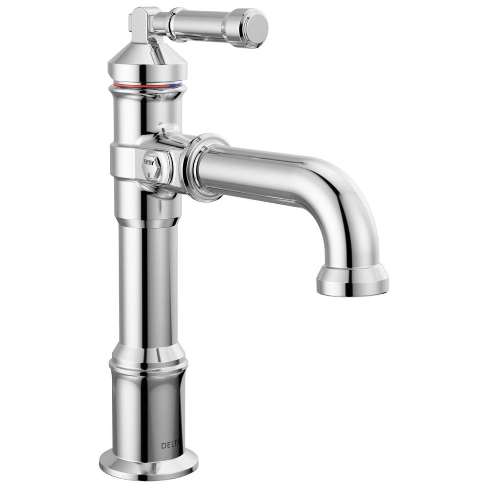 Delta Faucet - BroderickE Single Handle Bathroom Faucet - Lumicoat® Chrome