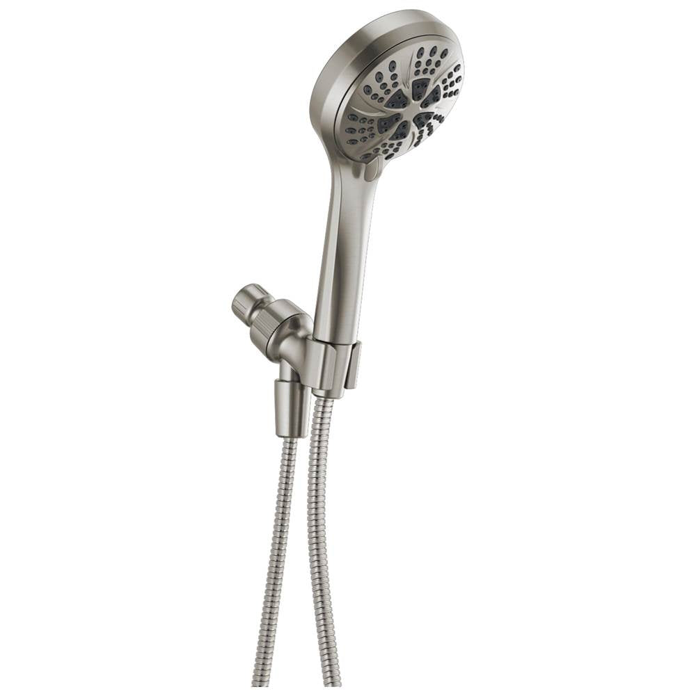 Delta Faucet - Universal Showering Components 6-Setting Hand Shower - Spotshield Brushed Nickel
