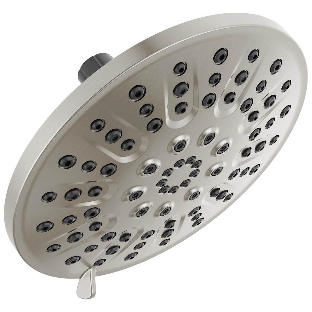 Delta Faucet - Universal Showering Components 4 Setting Shower Head - Spotshield Brushed Nickel