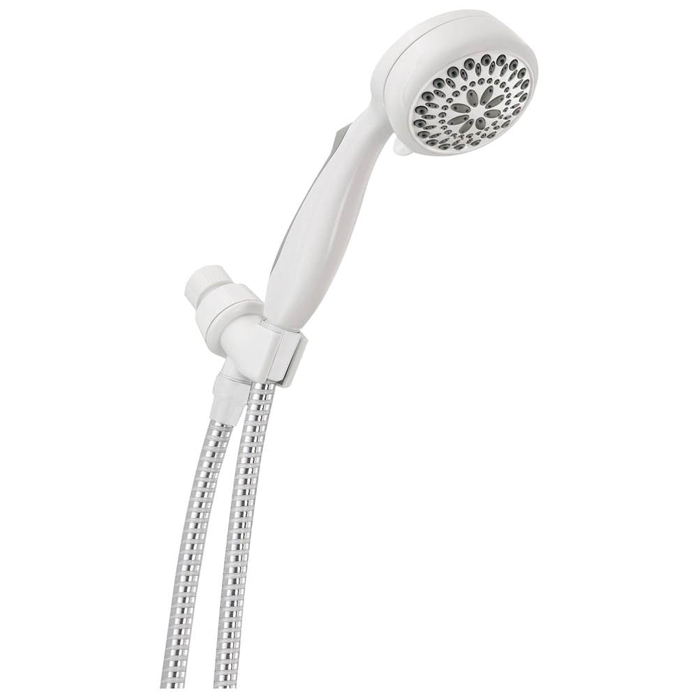 Delta Faucet - Universal Showering Components 7-Setting Hand Shower - White