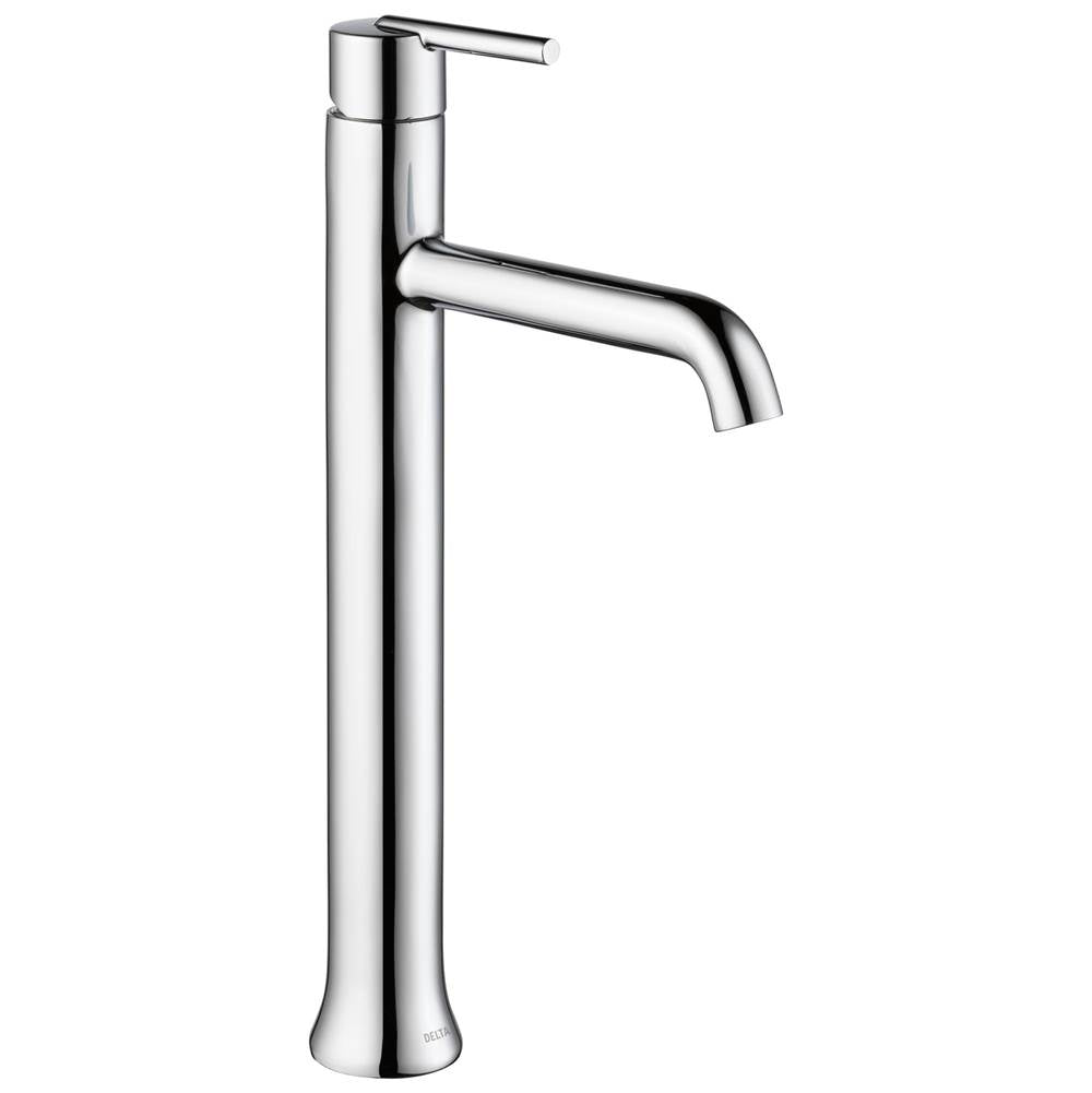 Delta Faucet - Trinsic Single Handle Vessel Bathroom Faucet - Chrome