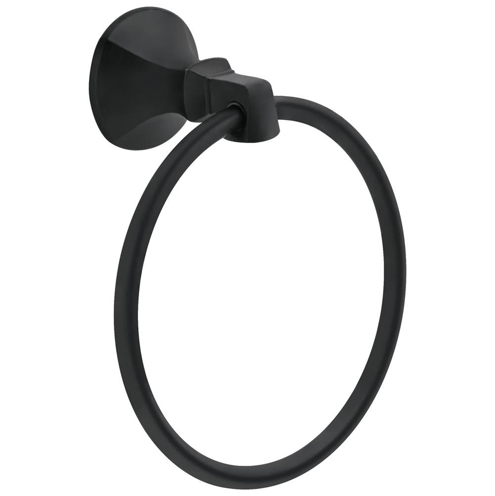 Delta Faucet - Ashlyn Towel Ring - Matte Black