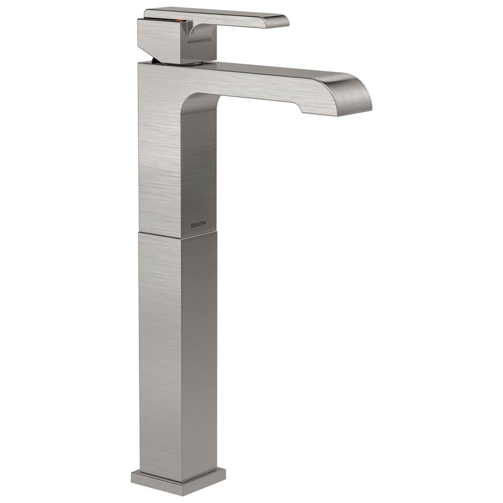 Delta Faucet - Ara Single Handle Vessel Bathroom Faucet - Stainless
