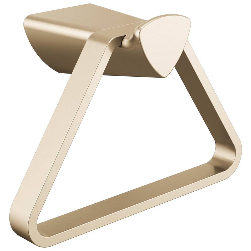 Delta Faucet - Zura Triangular Towel Holder - Champagne Bronze