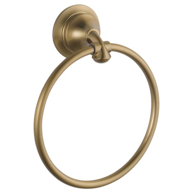Delta Faucet - LindenE Towel Ring - Champagne Bronze