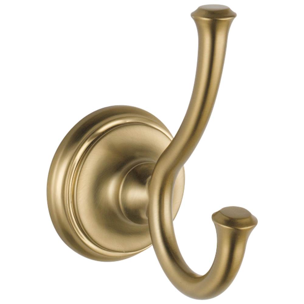 Delta Faucet - CassidyE Double Robe Hook - Champagne Bronze