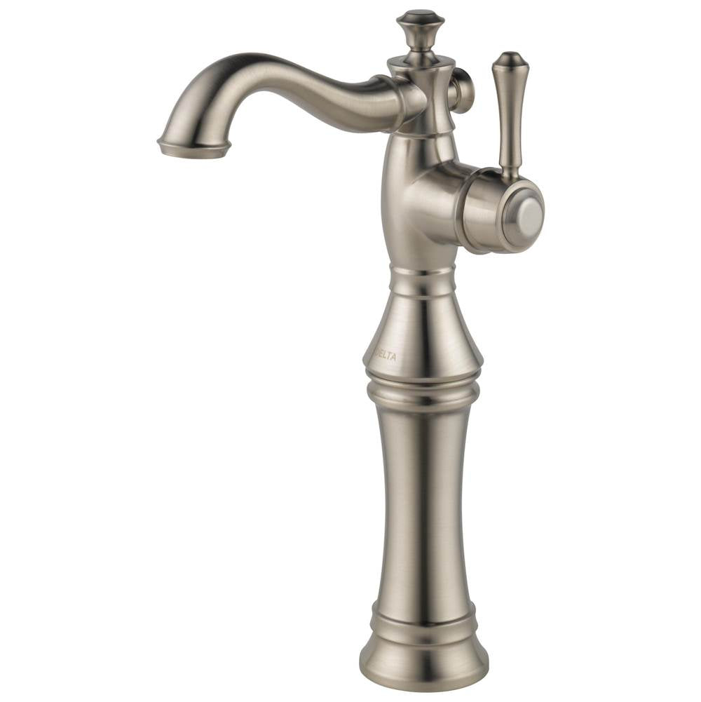 Delta Faucet - CassidyE Single Handle Vessel Bathroom Faucet - Stainless
