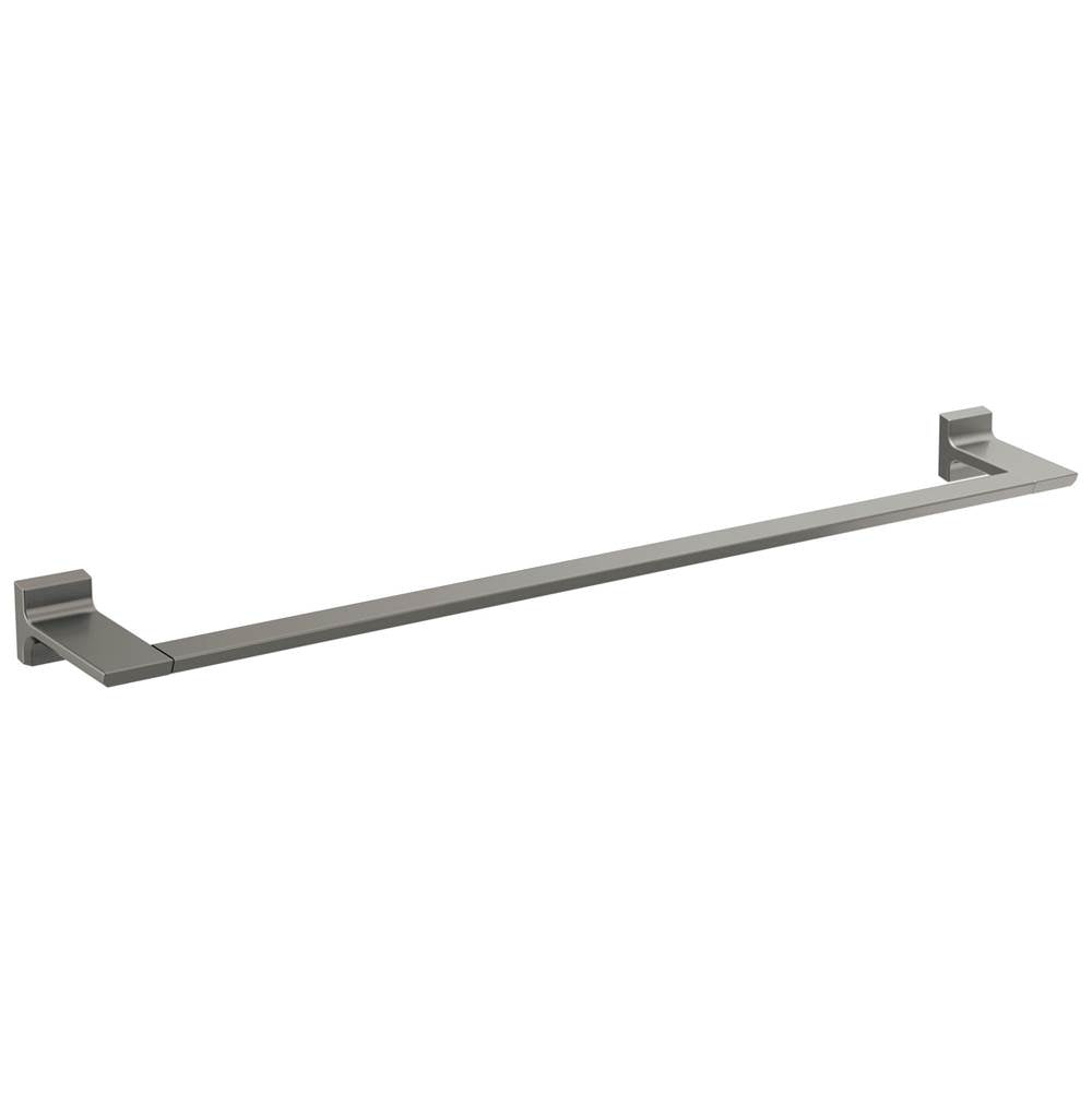 Delta Faucet - PivotalE 30'' Towel Bar - Black Stainless