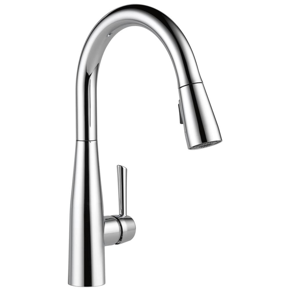 Delta Faucet - Essa Single Handle Pull-Down Kitchen Faucet - Chrome