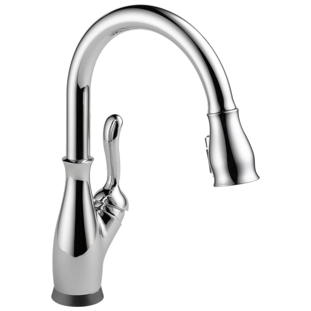 Leland Single Handle Pull-Down Kitchen Faucet with Touch<sub>2</sub>O and ShieldSpray Technologies