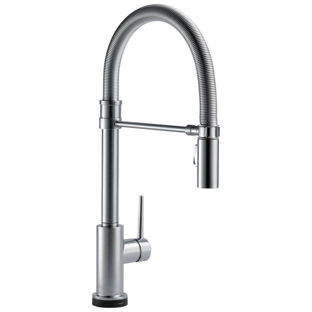 Trinsic Single-Handle Pull-Down Spring Kitchen Faucet with Touch<sub>2</sub>O Technology