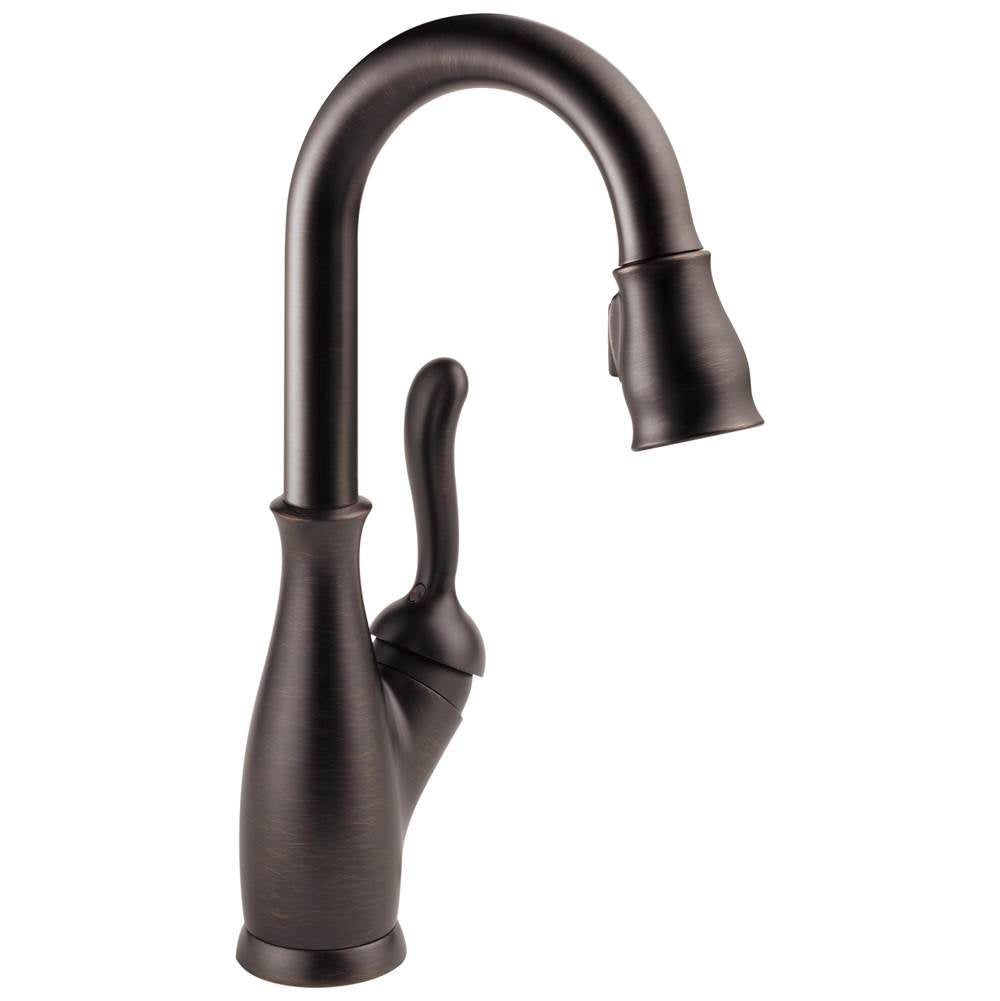 Delta Faucet - Leland Single Handle Pull-Down Bar / Prep Faucet - Venetian Bronze