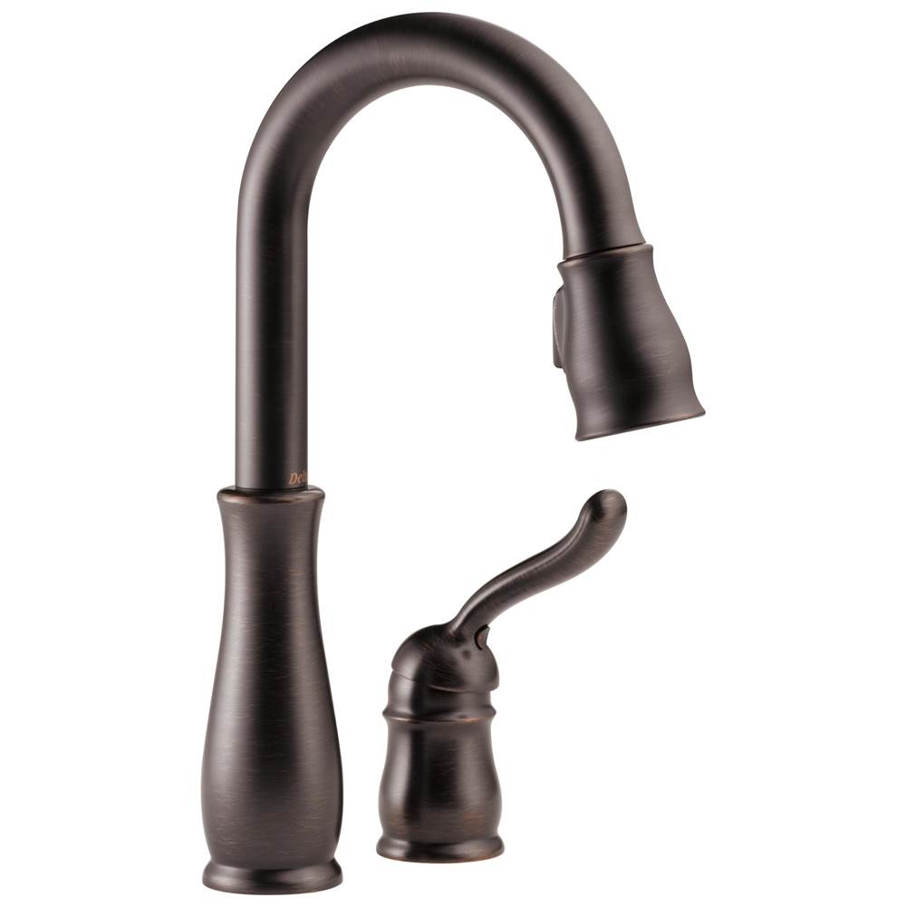 Delta Faucet - Leland Single Handle Pull-Down Bar / Prep Faucet - Venetian Bronze