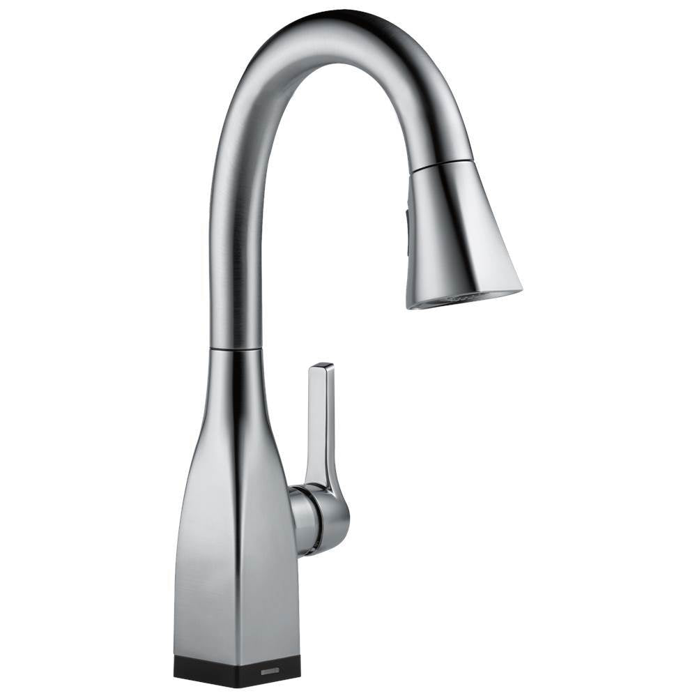 Mateo Single Handle Pull-Down Bar / Prep Faucet with Touch<sub>2</sub>O Technology
