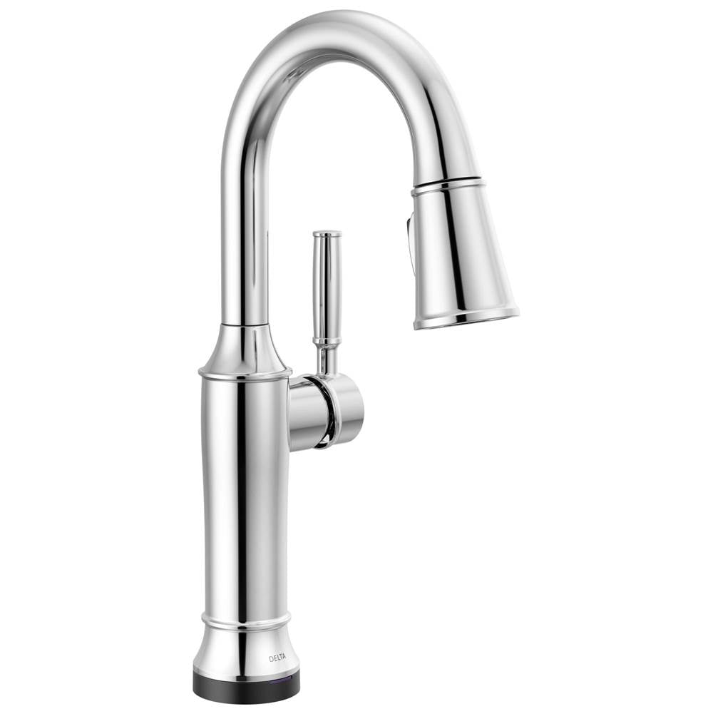 Delta Faucet - RenaldiE Touch2O Bar / Prep Faucet with Touchless Technology - Lumicoat® Chrome