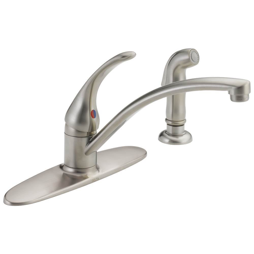 Foundations Single Handle Kitchen Faucet with Spray