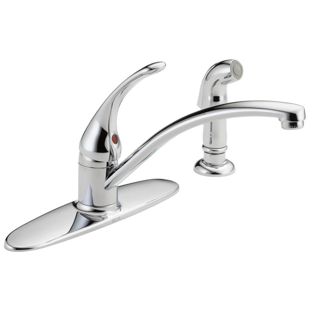 Foundations Single Handle Kitchen Faucet with Spray