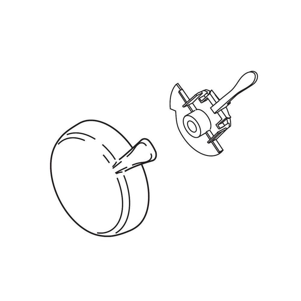 Delta Faucet - Lahara Temperature Knob & Cover - 17 Series - Stainless