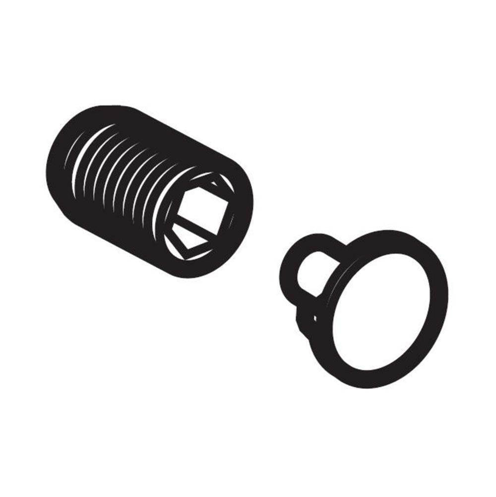 Delta Faucet - DrydenE Set Screw & Button Set - Chrome