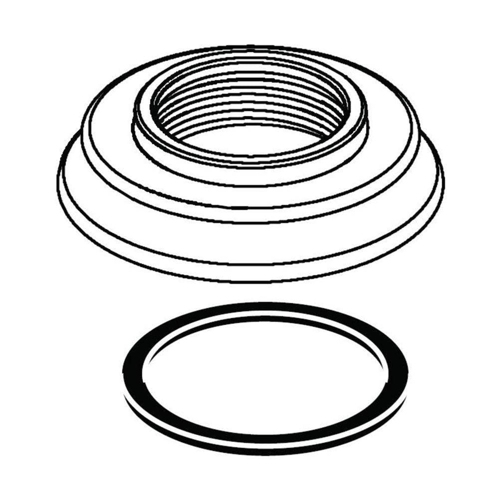 Delta Faucet - CassidyE Base & Gasket - Low Arc Bathroom - Stainless