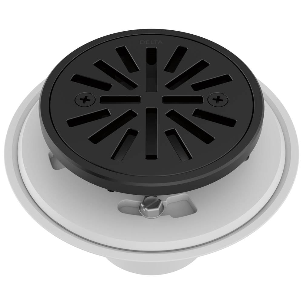 Delta Faucet - Other 4'' Tile-In Round Shower Drain - Matte Black