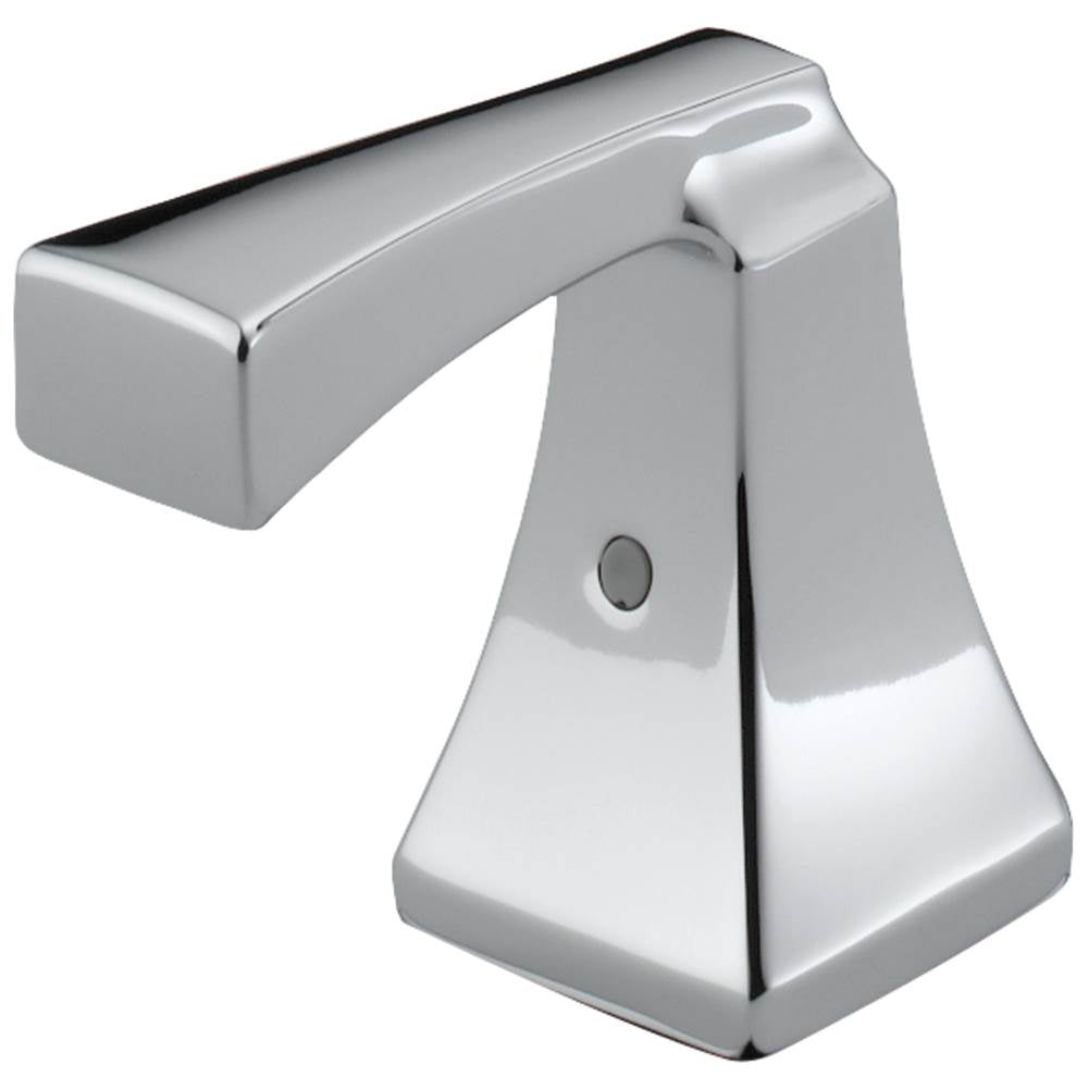 Delta Faucet - DrydenE Metal Lever Handle Set - 2H Bathroom - Chrome