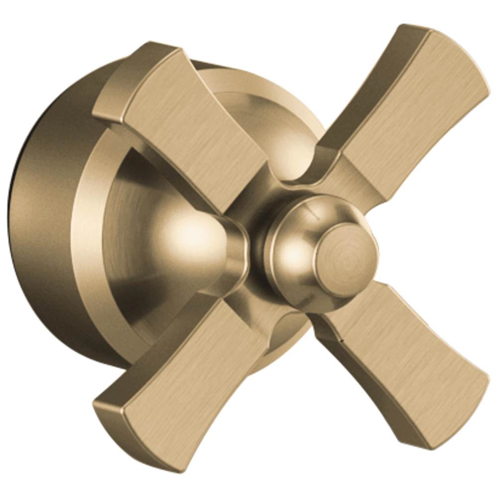 Delta Faucet - DorvalE Handle - 1C Volume FM Tub Filler/ 14S - Champagne Bronze