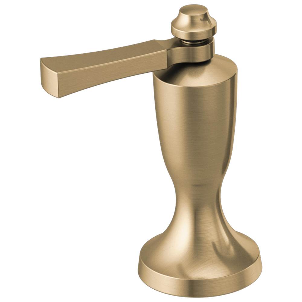 Delta Faucet - DorvalE Handle 1L-Roman Tub and WM Tub Filler - Champagne Bronze
