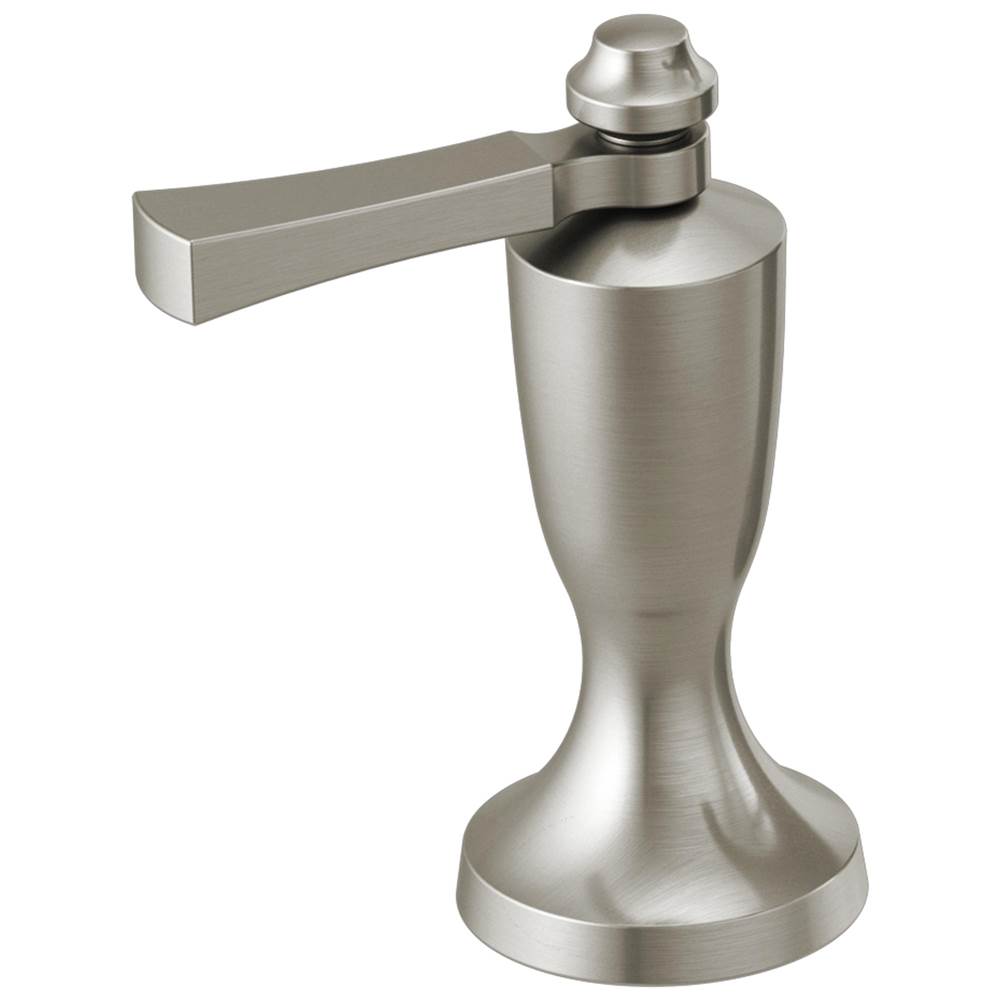 Delta Faucet - DorvalE Handle 1L-Roman Tub and WM Tub Filler - Stainless