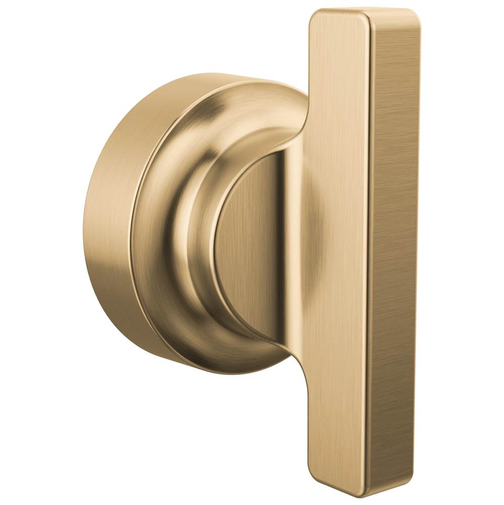 Delta Faucet - TetraE Floor Mount Tub Filler Handle - T-Lever - Lumicoat® Champagne Bronze