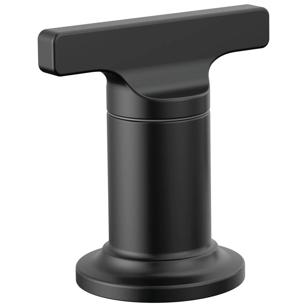 Delta Faucet - TetraE Roman Tub Handles - T-Lever - Matte Black