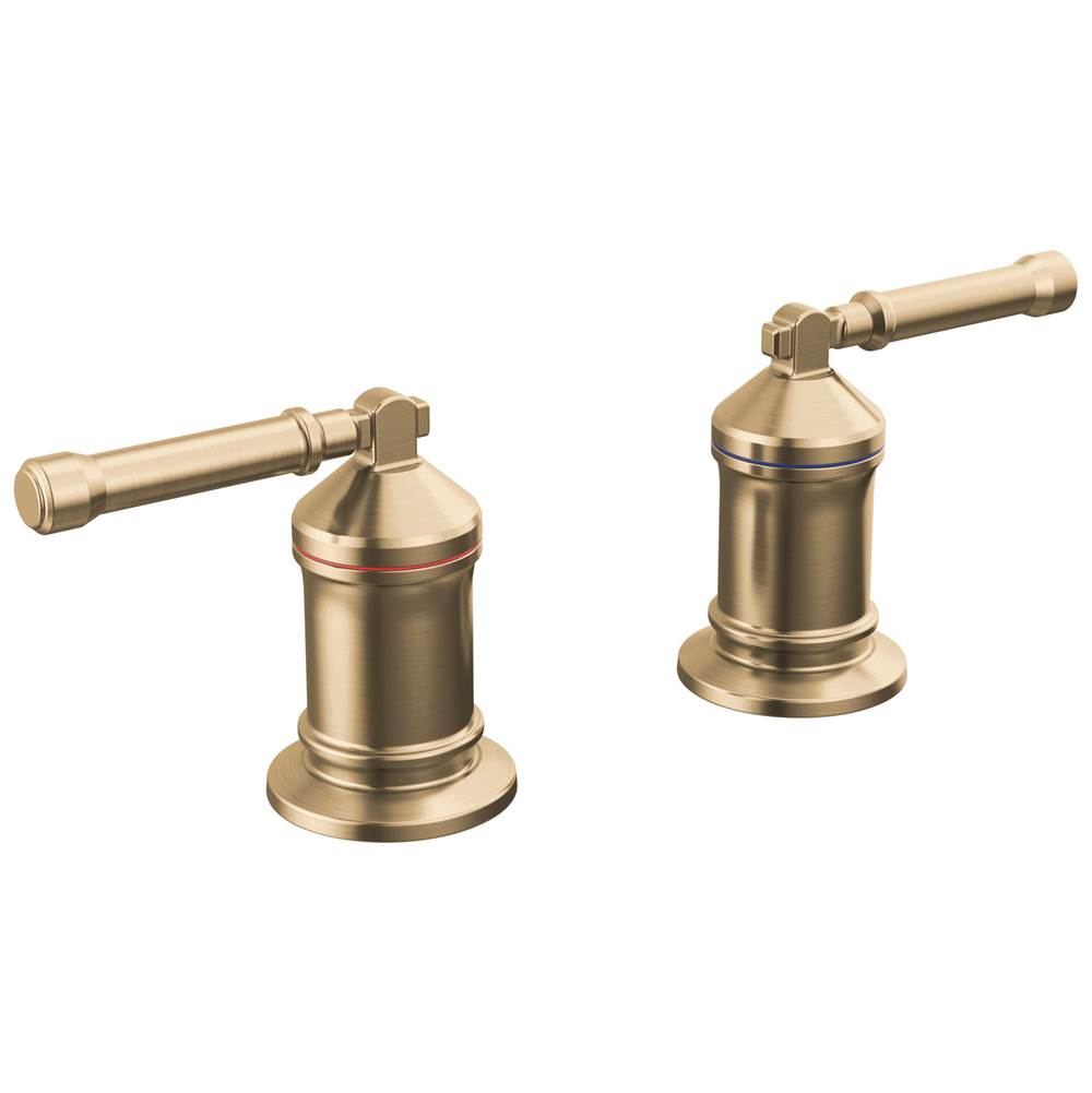 Delta Faucet - BroderickE 2 Handle Roman Tub handle Kit-Lever - Lumicoat® Champagne Bronze